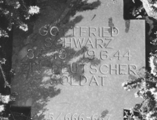 Grave of SS-Untersturmführer Gottfried Schwarz, Belzec