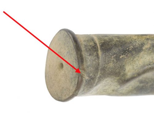 Casing with Gouge Mark at Company M position in the Valley