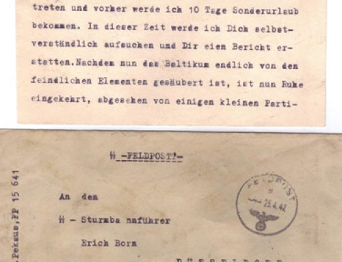Einsatzkommando 3 – Brief, 25 April 1942
