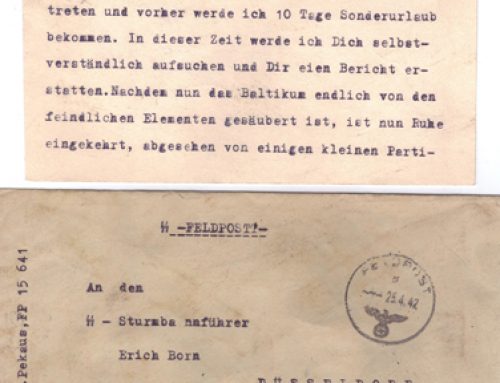 Einsatzkommando 3 – Brief, 25 April 1942
