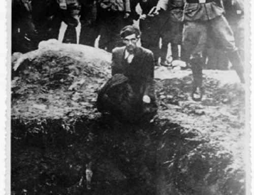 Iconic Photo of Einsatzkommando Shooting