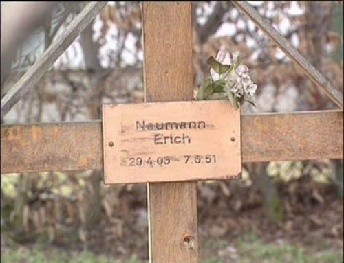 Original Grave of Erich Naumann at Landsberg Military Prison