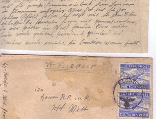 Sonderkommando Letter dated September 17, 1943