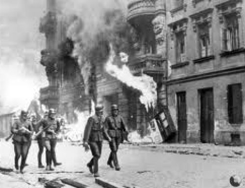 SS Troops in the Warsaw Ghetto