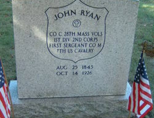 First Sergeant John Ryan’s Grave