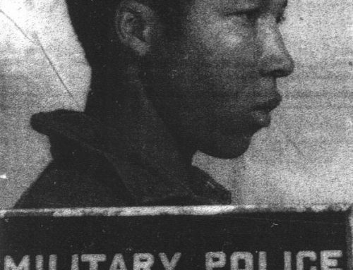 Military Police Arrest Photo of Madison Thomas