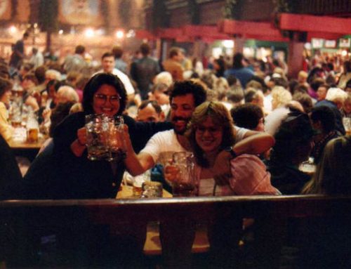 Olga at the Oktoberfest