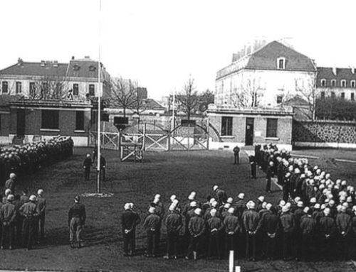 The Seine Disciplinary Training Center, Paris, Mortier Caserne, 1945