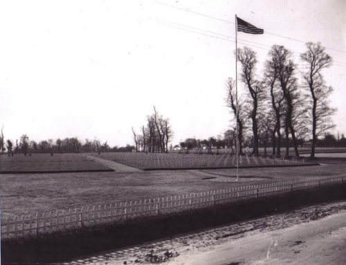 Temporary U.S. Military Cemetery at Marigny