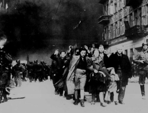 On the Way to the Umschlagplatz at the Warsaw Ghetto